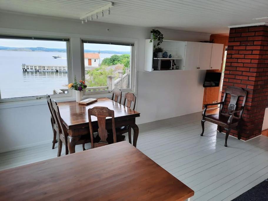 Cabin At The Sea Close To Public Beach With A Jumpingtower Hoviksnas Экстерьер фото